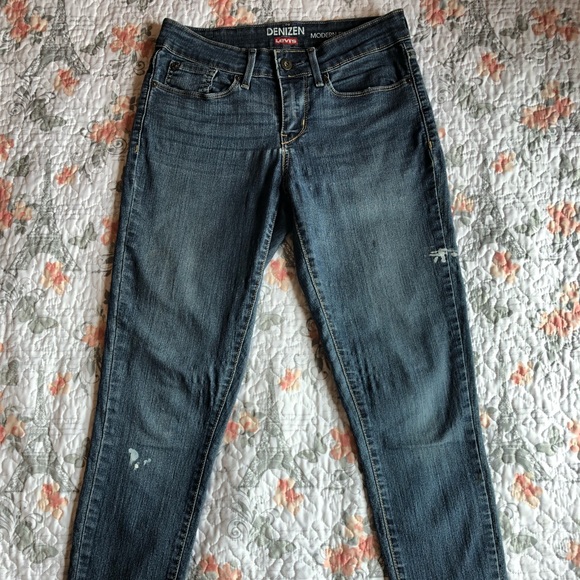 Levi’s Denizen skinny dark denim jeans - Picture 2 of 8
